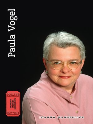 cover image of Paula Vogel